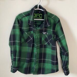 Boys Dixxon Flogging Molly Flannel size XS